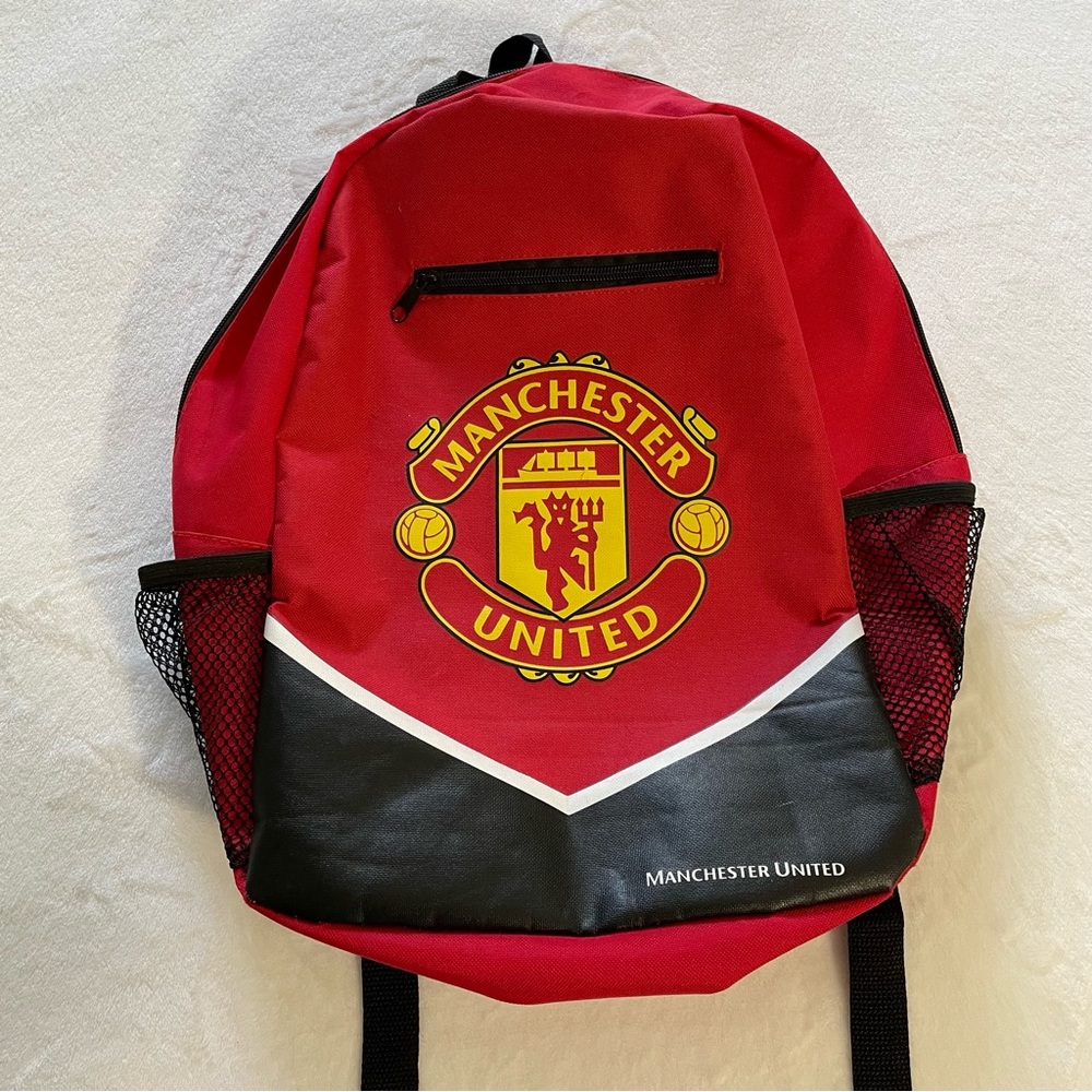 Official Manchester United FC School Bag Backpack
